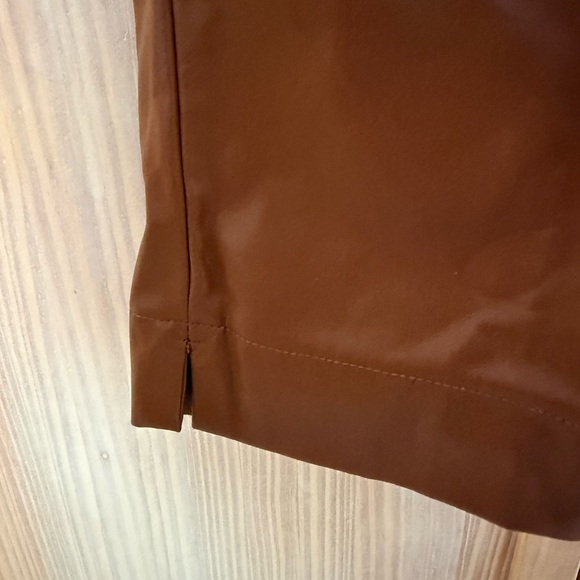 a new day Brown Faux Leather Pants - Picture 2 of 5